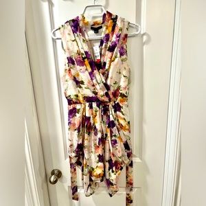 Wrap flower dress